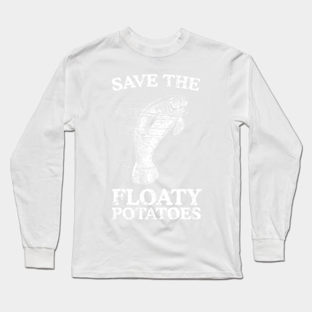 Save the floaty potatoes Long Sleeve T-Shirt by Calculated